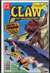 Claw the Unconquered #11 (1978) Claw the Unconquered
