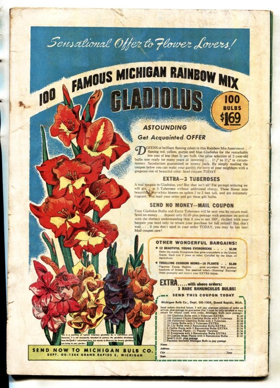 TEX MORGAN #6 comic book 1948-MARVEL-Golden-Age