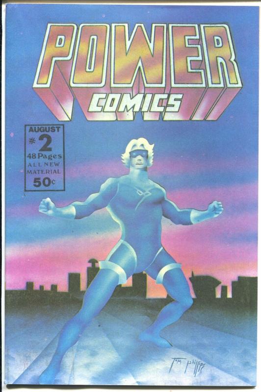 Power Comics #2 1977-Cobalt Blue-Mask-T. Casey Brennan-NM