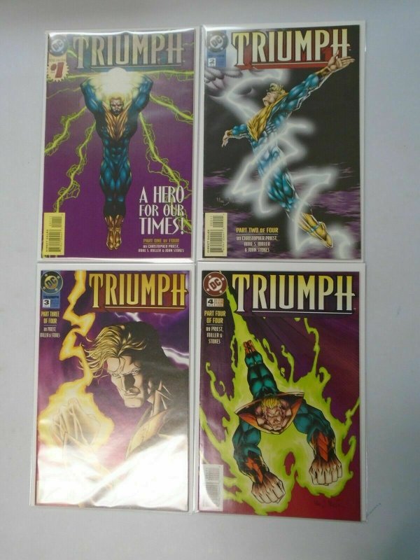 Triumph set #1-4 8.5 VF+ (1995)