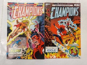 4 Champions HERO comic books #1 2 3 4 1 KM27