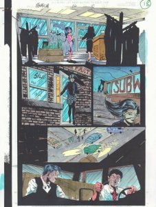 Morbius: The Living Vampire #26 p.10 / 18 Color Guide Art - Lena by John Kalisz