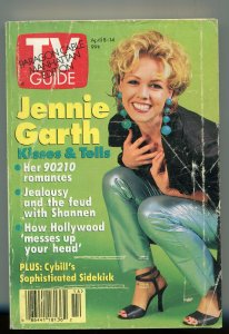 MAG: TV Guide-Jennie Garth-Paragon Cable Manhattan Edition-April 1995-VG