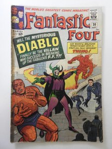 Fantastic Four #30 (1964) GD- Condition see description