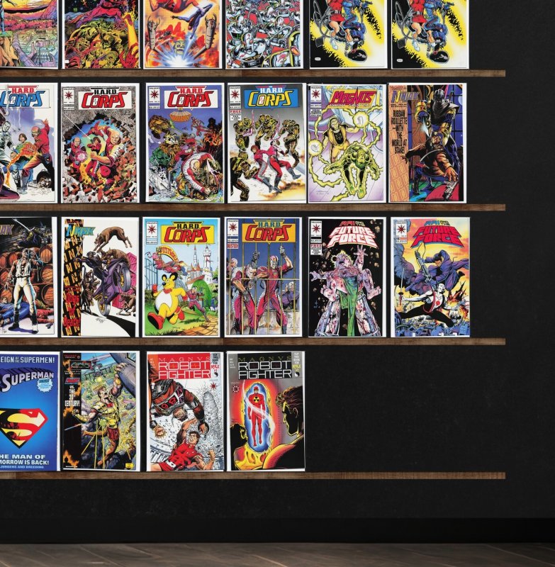 Huge Lot 150+ Comics with Magnus Robot Fighter, Ninjak, Rai & More!