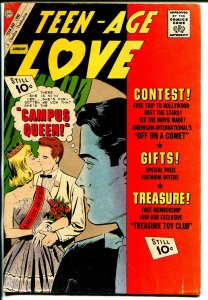 Teen-Age Love #24 1962-Charlton-campus queen cover-Police Raid story-G/VG