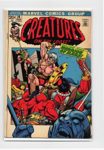 Creatures on the Loose #16 (1972) Gullivar Jones