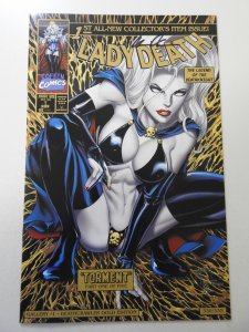 Lady Death Gallery #1 Deathcrawler Gold Edition NM Condition! Signed W/ COA!
