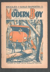 Modern Boy 1/16/1936-dime novel-Cannibals of Koa-Air War stories-British edit...