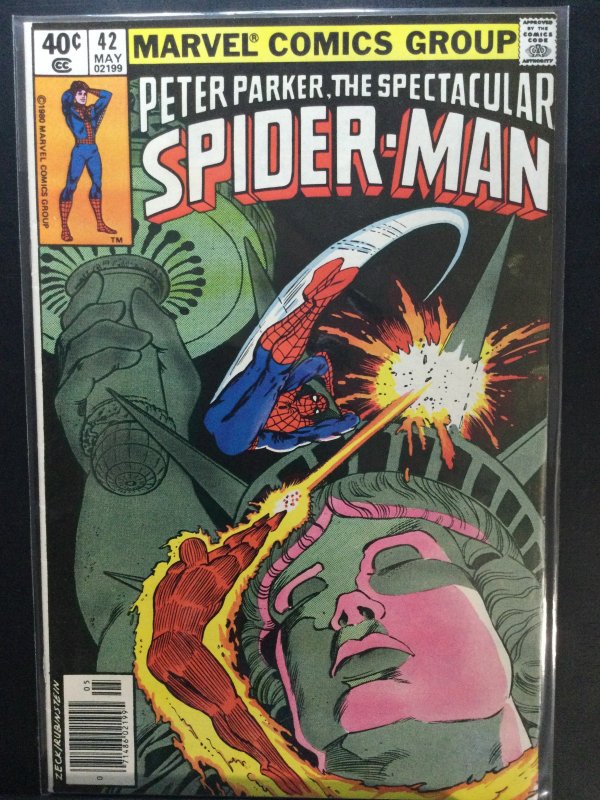 The Spectacular Spider-Man #42 Newsstand Edition (1980)