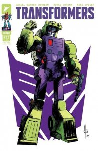 Transformers #22 2nd Ptg Cvr A Jason Howard Decepticon Cvr Image Comics