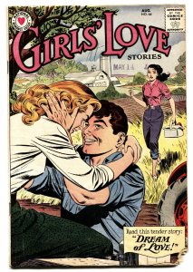 GIRLS LOVE STORIES #64 1959-ROMANCE-FARM LOVE TRIANGLE G/VG. 