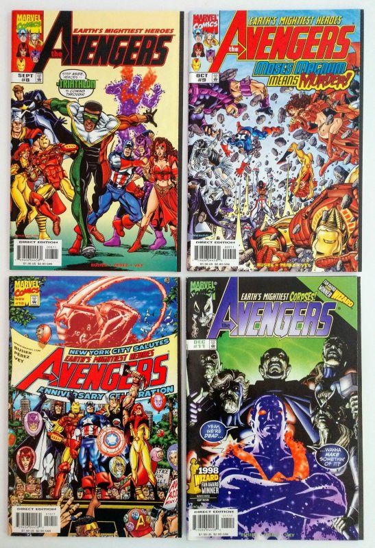 Avengers V3 1-11 12LOT, HIGH GRADE