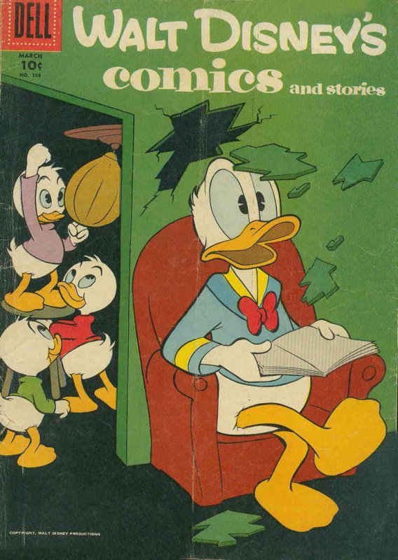Walt Disney's Comics and Stories #198 FN ; Dell | March 1957 Donald Duck