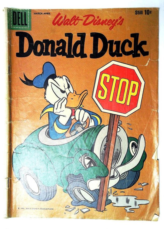Donald Duck #64 (1959) Dell Comics 1st Print Comic Book