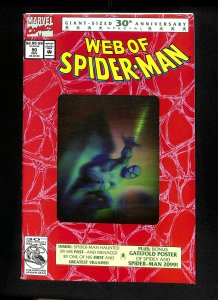 Web of Spider-Man #90 Hologram Cover!