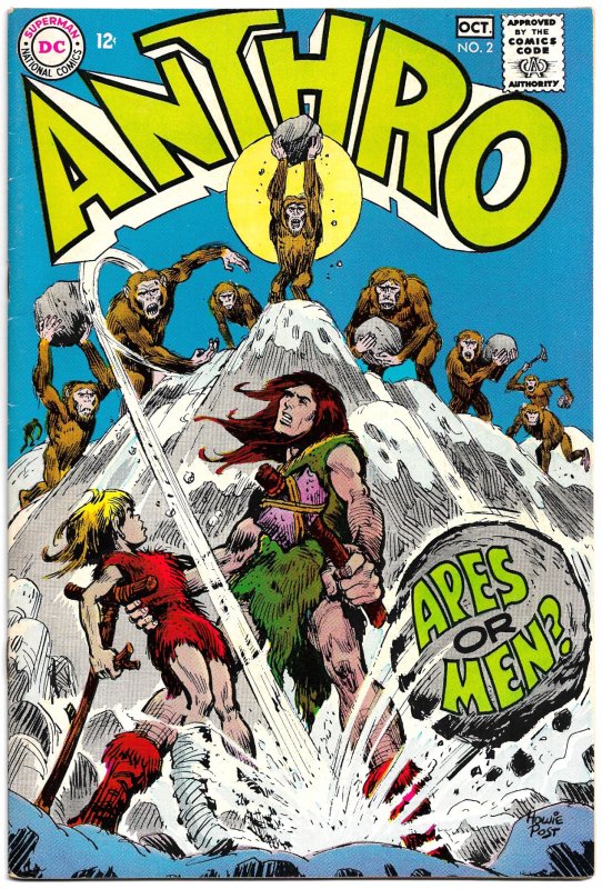 ANTHRO COMPLETE RUN! (SHOWCASE #74, Issues #1-6) (1968-69)4.5 VG+  Howie Post!