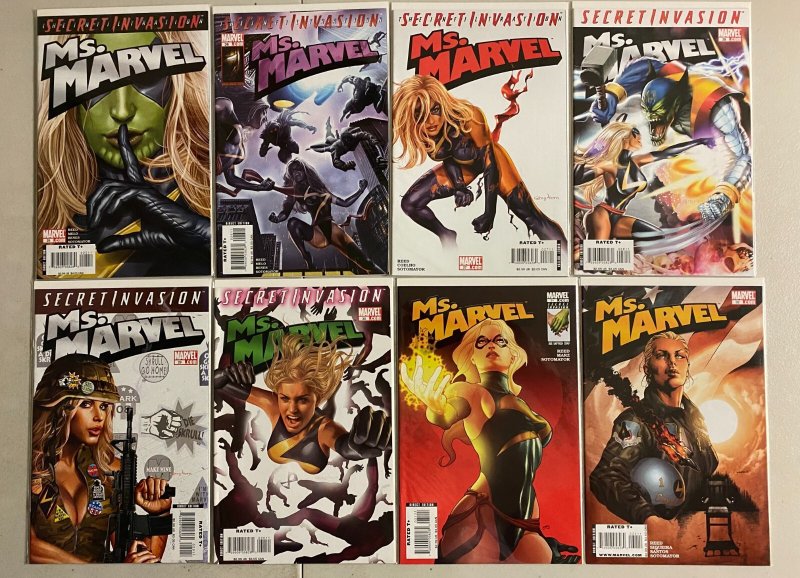 Ms. Marvel lot #1-38 + Annual Marvel 2nd Series (8.0 VF) 39 diff (2006 to 2009)