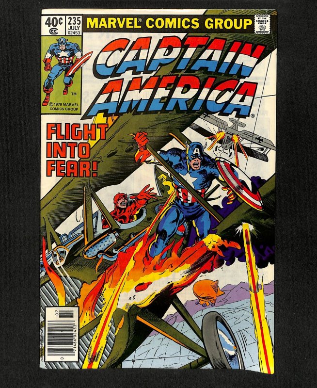 Captain America #235 Daredevil Appearance!