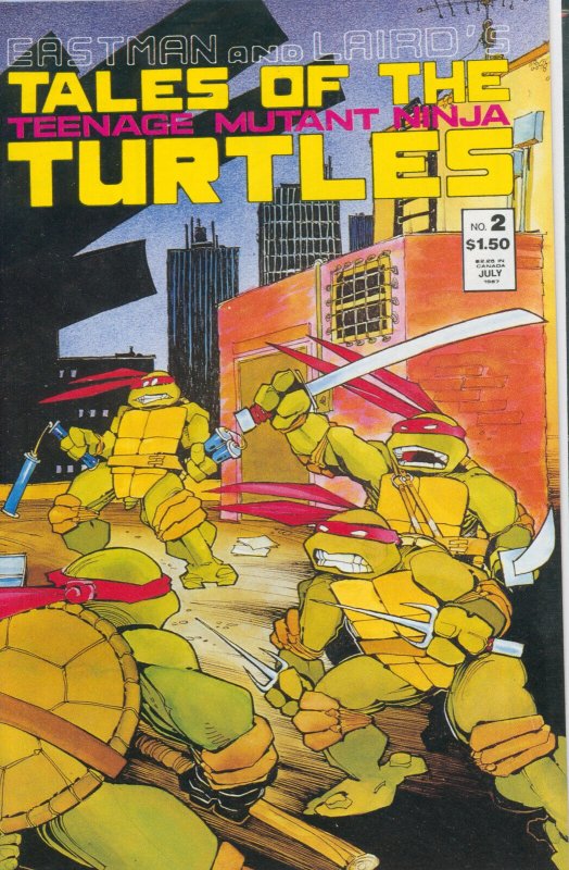 Tales of the Teenage Mutant Ninja Turtles #2 Mirage Studios 1987 VF