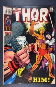 Thor #165 (1969) DAMAGED 1ST ADAM WARLOCK!