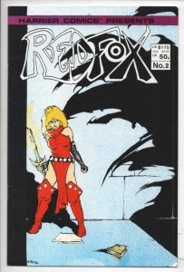 RED FOX #2, VF/NM, Harrier, 1st print, 1986, Sonja like, more Indies in store