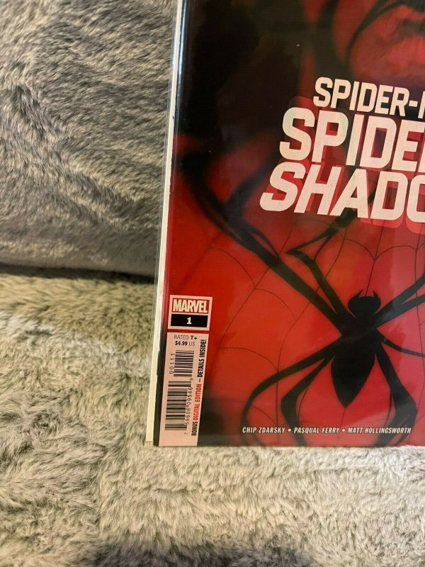 Spiderman Spider's Shadow 1 Phil noto cubrir un Marvel Comics 