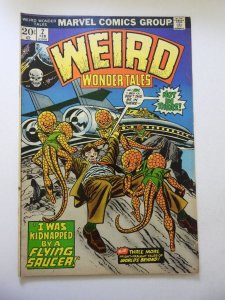 Weird Wonder Tales #2 (1974) FN Condition