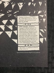 1988 STRAY TOASTERS Model 4 SC VF- 7.5 Epic Comics / Bill Sienkiewicz