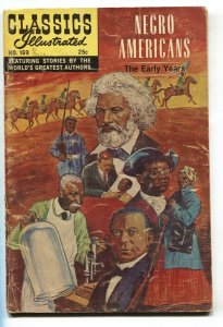 Classics Illustrated #169 -HRN 166-Early African American history G+