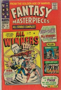 Fantasy Masterpieces #10 ORIGINAL Vintage 1967 Marvel Comics 1st All Winners