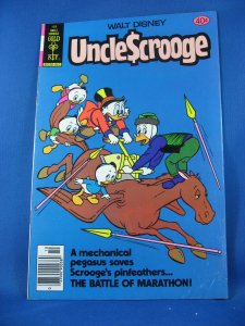 UNCLE SCROOGE 169 Fine  Gold Key Battle of Marathon 1979