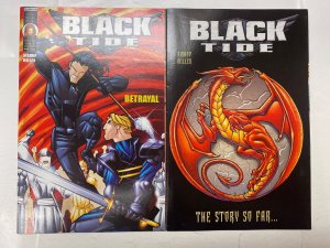 4 LEFT FIELD comic books Black Tide #4 Spec. Artxilla Walking Dead #135 64 KM19