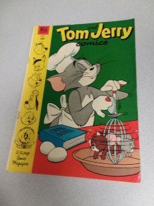 TOM AND JERRY #106 dell comics 1953 golden age mgm 52 page cartoon classic cover