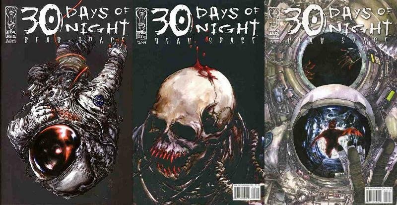 30 DAYS OF NIGHT DEAD SPACE (2006 IDW) 1B,2-3  vgf