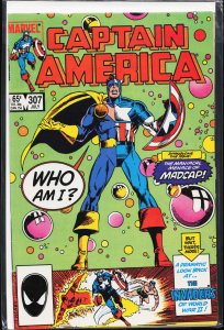 Captain America #307 (1985) Captain America [Key Issue]