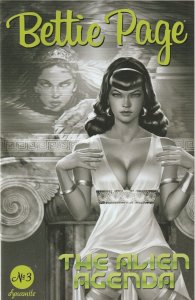 Bettie Page: The Alien Agenda # 3 Variant 1:11 Cover Q NM Dynamite [G7]
