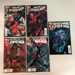 50 Years Of Spider-Man Lot (2012) 5 Books (VF+/NM) Complete Set Web Sensational