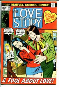 Our Love Story #27 1974-Marvel-romance stories-Gene Colan-Bill Everett-VG/FN
