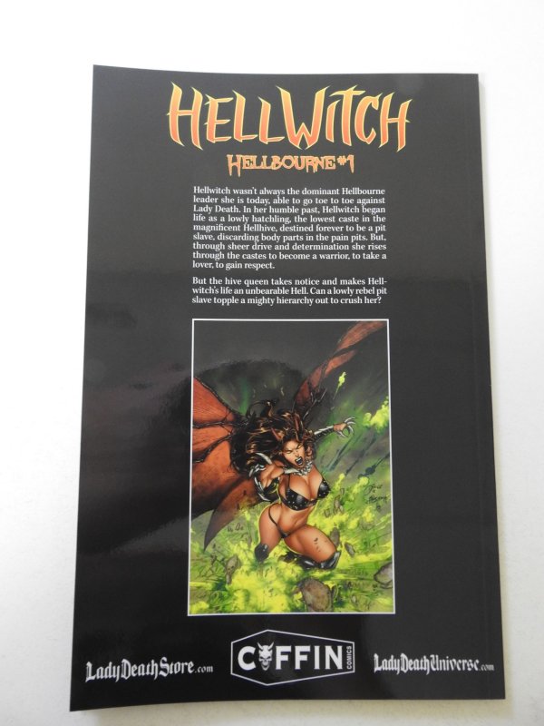 Hellwitch: Hellbourne #1 Homage Edition (2019) NM Condition! Signed W/ COA!