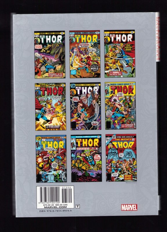 2016 Marvel Masterworks: The Mighty Thor Volume 15 - 1st printing HC OOP (9/9.2)