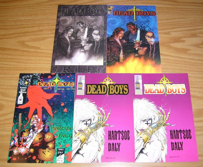 Dead Boys #1-2 VF/NM complete series + vol. 2 #1 + (2) variants - james o'barr