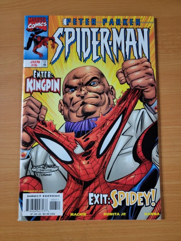 Peter Parker Spider-Man v2 #6 Direct Market ~ NEAR MINT NM ~ 1999 Marvel Comics