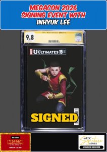 ULTIMATES #15 CGC SS 9.8 INHYUK LEE SIGNED MEGACON PRESALE