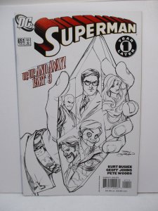 Superman #651 Second Print Cover (2006)