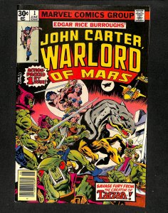 John Carter Warlord of Mars #1