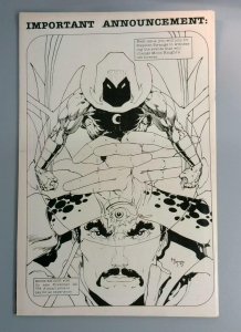 Moon Knight #35 Newsstand X-Men Marvel, 1984  R1