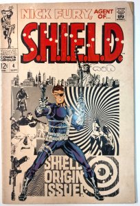 Nick Fury, Agent of SHIELD #4 (3.0, 1968) [Key Issue]