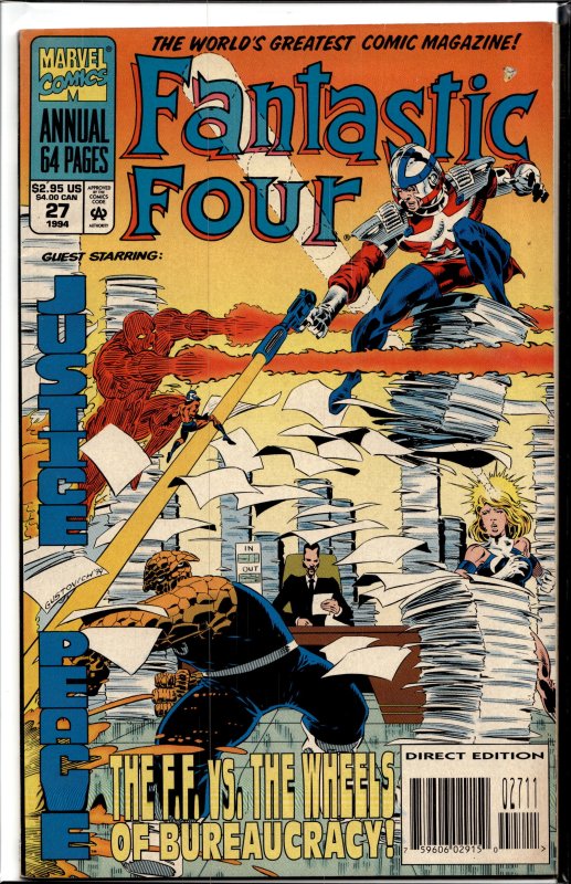 Fantastic Four Annual #27 (1994) Fantastic Four [Key Issue]