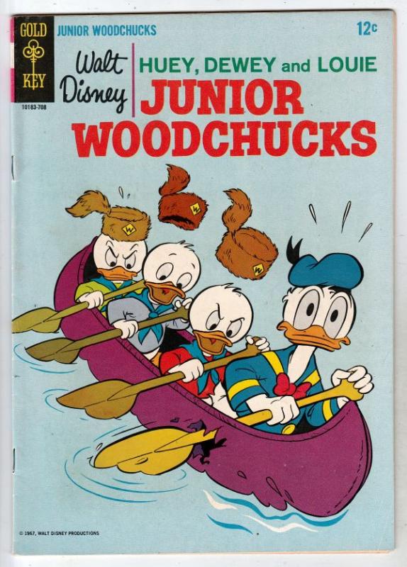 Huey Dewey and Louie Junior Woodchuks #2 (Jan-67) VF High-Grade Huey Dewey Louie